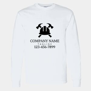 Heavy Cotton 100% Cotton Long Sleeve T Shirt Thumbnail