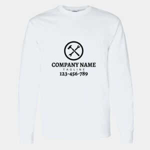 Heavy Cotton 100% Cotton Long Sleeve T Shirt Thumbnail