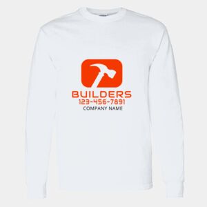 Heavy Cotton 100% Cotton Long Sleeve T Shirt Thumbnail