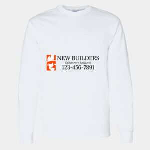 Heavy Cotton 100% Cotton Long Sleeve T Shirt Thumbnail