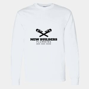 Heavy Cotton 100% Cotton Long Sleeve T Shirt Thumbnail