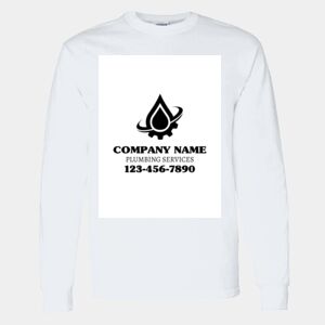 Heavy Cotton 100% Cotton Long Sleeve T Shirt Thumbnail