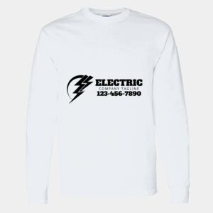 Heavy Cotton 100% Cotton Long Sleeve T Shirt Thumbnail