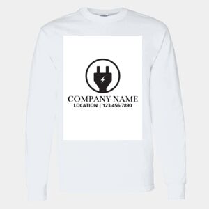 Heavy Cotton 100% Cotton Long Sleeve T Shirt Thumbnail