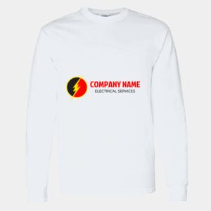 Heavy Cotton 100% Cotton Long Sleeve T Shirt Thumbnail