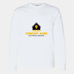 Heavy Cotton 100% Cotton Long Sleeve T Shirt Thumbnail