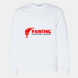 Heavy Cotton 100% Cotton Long Sleeve T Shirt Thumbnail