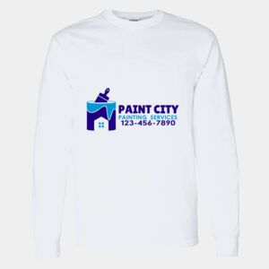 Heavy Cotton 100% Cotton Long Sleeve T Shirt Thumbnail