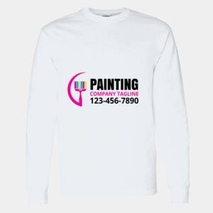 Heavy Cotton 100% Cotton Long Sleeve T Shirt Thumbnail