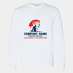 Heavy Cotton 100% Cotton Long Sleeve T Shirt Thumbnail