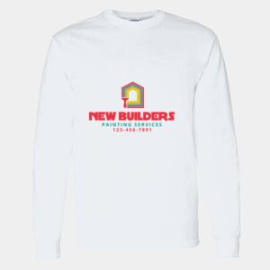 Heavy Cotton 100% Cotton Long Sleeve T Shirt Thumbnail