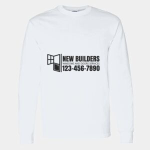 Heavy Cotton 100% Cotton Long Sleeve T Shirt Thumbnail