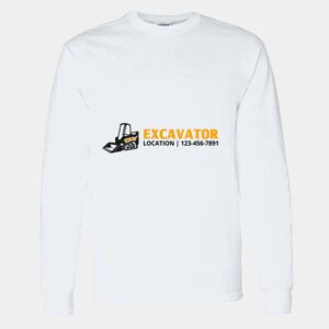 Heavy Cotton 100% Cotton Long Sleeve T Shirt Thumbnail