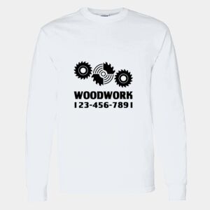 Heavy Cotton 100% Cotton Long Sleeve T Shirt Thumbnail