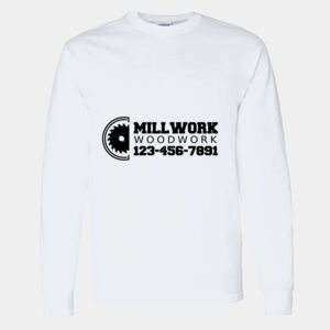 Heavy Cotton 100% Cotton Long Sleeve T Shirt Thumbnail