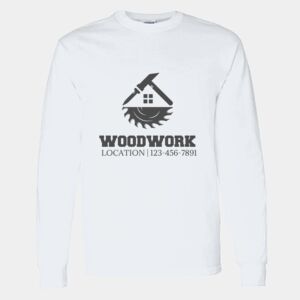 Heavy Cotton 100% Cotton Long Sleeve T Shirt Thumbnail