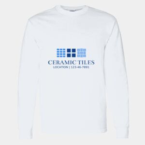 Heavy Cotton 100% Cotton Long Sleeve T Shirt Thumbnail