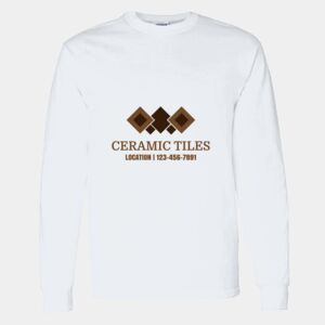 Heavy Cotton 100% Cotton Long Sleeve T Shirt Thumbnail