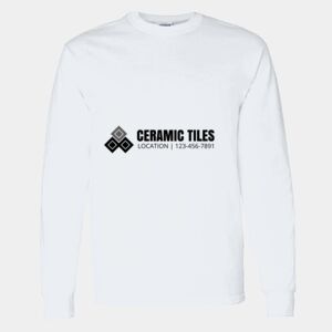 Heavy Cotton 100% Cotton Long Sleeve T Shirt Thumbnail
