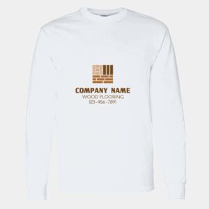 Heavy Cotton 100% Cotton Long Sleeve T Shirt Thumbnail
