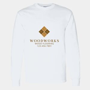 Heavy Cotton 100% Cotton Long Sleeve T Shirt Thumbnail