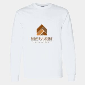 Heavy Cotton 100% Cotton Long Sleeve T Shirt Thumbnail