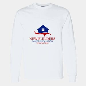 Heavy Cotton 100% Cotton Long Sleeve T Shirt Thumbnail