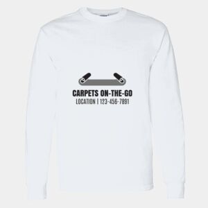 Heavy Cotton 100% Cotton Long Sleeve T Shirt Thumbnail
