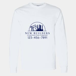 Heavy Cotton 100% Cotton Long Sleeve T Shirt Thumbnail