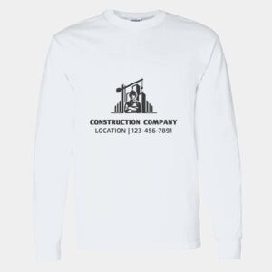 Heavy Cotton 100% Cotton Long Sleeve T Shirt Thumbnail