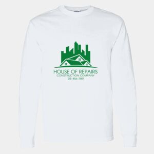 Heavy Cotton 100% Cotton Long Sleeve T Shirt Thumbnail