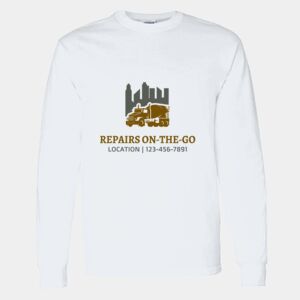 Heavy Cotton 100% Cotton Long Sleeve T Shirt Thumbnail