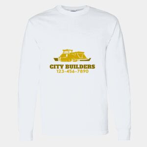 Heavy Cotton 100% Cotton Long Sleeve T Shirt Thumbnail