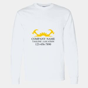 Heavy Cotton 100% Cotton Long Sleeve T Shirt Thumbnail