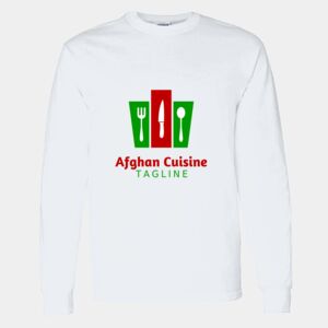 Heavy Cotton 100% Cotton Long Sleeve T Shirt Thumbnail