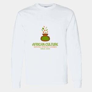 Heavy Cotton 100% Cotton Long Sleeve T Shirt Thumbnail