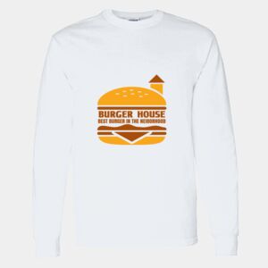 Heavy Cotton 100% Cotton Long Sleeve T Shirt Thumbnail