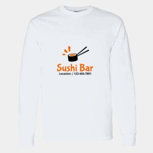 Heavy Cotton 100% Cotton Long Sleeve T Shirt Thumbnail