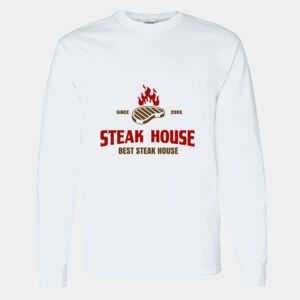 Heavy Cotton 100% Cotton Long Sleeve T Shirt Thumbnail