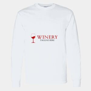 Heavy Cotton 100% Cotton Long Sleeve T Shirt Thumbnail