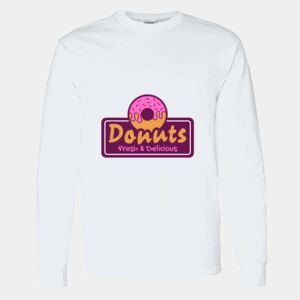 Heavy Cotton 100% Cotton Long Sleeve T Shirt Thumbnail