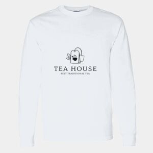 Heavy Cotton 100% Cotton Long Sleeve T Shirt Thumbnail