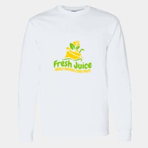 Heavy Cotton 100% Cotton Long Sleeve T Shirt Thumbnail