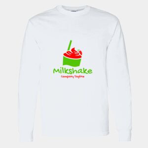 Heavy Cotton 100% Cotton Long Sleeve T Shirt Thumbnail