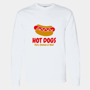Heavy Cotton 100% Cotton Long Sleeve T Shirt Thumbnail