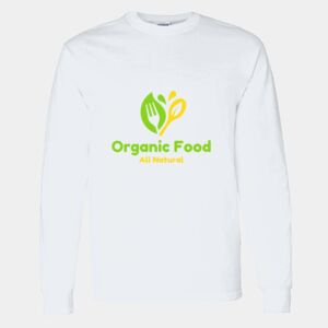 Heavy Cotton 100% Cotton Long Sleeve T Shirt Thumbnail