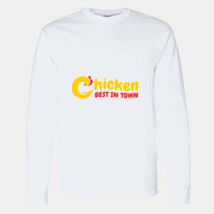 Heavy Cotton 100% Cotton Long Sleeve T Shirt Thumbnail