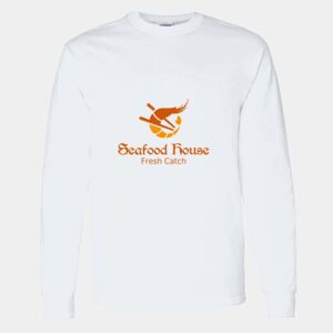 Heavy Cotton 100% Cotton Long Sleeve T Shirt Thumbnail
