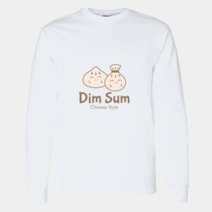 Heavy Cotton 100% Cotton Long Sleeve T Shirt Thumbnail