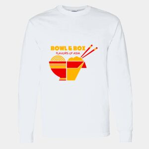 Heavy Cotton 100% Cotton Long Sleeve T Shirt Thumbnail